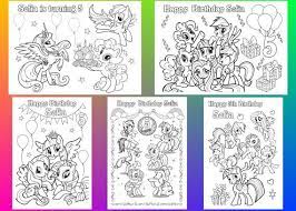 Select from 35478 printable coloring pages of cartoons, animals, nature, bible and many more. Pony Coloring Pages Pony Birthday Party Favor Coloring Etsy In 2021 My Little Pony Coloring Pony Birthday My Little Pony Birthday Party