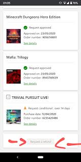 If this is the case, please contact . Xbox Refund Step 1 Login Album On Imgur