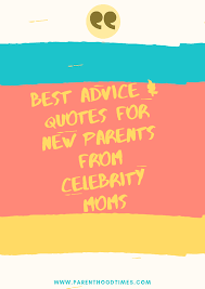 One should stay up and one should sleep. Advice And Quotes For New Parents From Celebrity Parents