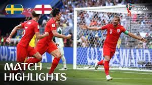 Sweden V England 2018 Fifa World Cup Russia Match 60 Match Highlights European Soccer Sweden Vs England