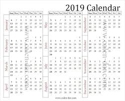 Calendar 2019 English And Arabic Calendar Print Calendar Yearly Calendar