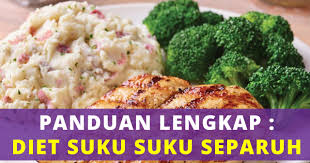 Harga mahal sikit sb susah nak cari. Panduan Lengkap Diet Suku Suku Separuh Let S Kurus Online