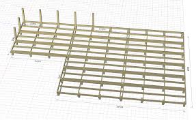 ウッドデッキ製作 ②設計・工法 | Island Camp 百島（アイランドキャンプ百島）