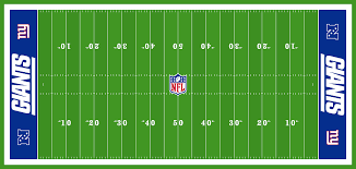 Pin By Amy E On Valentine Box Football Field New York Giants Nfl