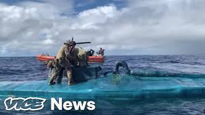This submarine was built at the nominal cost using conventional theories. Watch The Coast Guard Capture Another Narco Sub With 69 Million In Cocaine Youtube