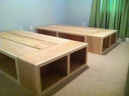 Diy twin platform bed with storage plans. 10 Diy Beds For Kids Ideas Diy Bed Home Diy Diy Furniture