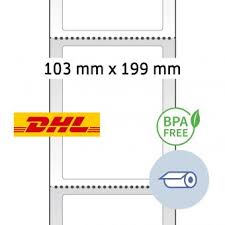 Im dhl geschäftskundenportal ist der haken. Dhl Etikett