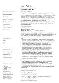 Download it for free and stand out among others by introducing your professional information in an original way. Managing Director Cv Sample Managerial Cvs Curriculum Vitae Resume Cv Writing