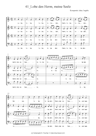 Lobe den Herrn, meine Seele Gemischter Chor - PDF Noten von  Weihnachtsmotette über Ps. 103,1