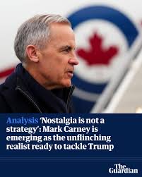 In a speech at Davos, written by Carney himself, the Canadian prime  minister laid out his doctrine for a world of fractured international norms