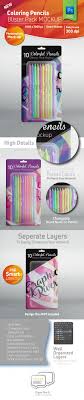 Download Blister Card Mockup For Coloring Pencils Set Colored Pencil Set Blister Card Packaging Mockup