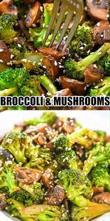 Broccoli And Mushroom Stir Fry Video Vegetarian Recipes Vegan Recipes Healthy Healthy Recipes