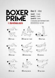Boxer Prime 30 Tagiges Fitnessprogramm 30 Day Boxer Workout 30tagiges Boxer Day Fitnessprogramm Prime Boxen Fitness Boxen Lernen Fitness Workouts