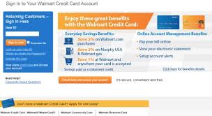 Both the walmart store card and the walmart mastercard offer an incentive to begin using the card right away when you sign up. Walmart Credit Card Login Walmart Com Credit