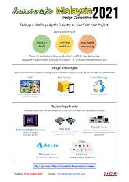 This competition is open to all institutions of higher learning, secondary schools, colleges, and polytechnics. Innovate Malaysia Design Competition Posts Facebook