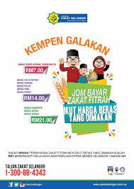 Zakat ini dapat dibayar dengan beras dan uang. Penting Buat Pembayar Zakat Fitrah Di Selangor Ben Ashaari