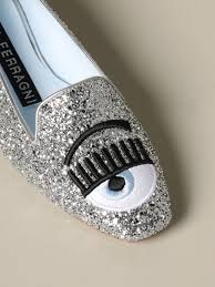 ˈkjaːra ferˈraɲɲi, is an italian entrepreneur, fashion blogger, influencer, and designer who has collaborated with fashion and beauty brands. Chiara Ferragni Outlet Shoes Women Loafers Chiara Ferragni Women Silver Loafers Chiara Ferragni Cf2625 Giglio En