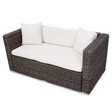 Die natürliche optik ist modern. Gartensofa Polyrattan