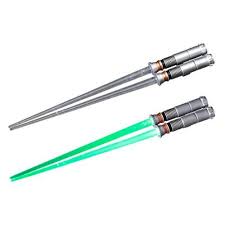 Star Wars Luke Skywalker Light Up Lightsaber Chopsticks Kotobukiya Silent Realm Entertainment