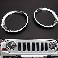 Pakceeinc Chrome Styling Abs Car Exterior Head Light Lamp Https Www Amazon Com Dp B0823h71dw Ref Cm Sw R Jeep Patriot Car Parts And Accessories Lamp Cover