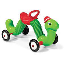Sold and shipped by vm express. Radio Flyer Inchworm Classic Bounce And Go Ride On Walmart Com Walmart Com