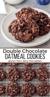 Maybe you would like to learn more about one of these? Love Double Chocolate Cookies And Oatmeal Cookies Meet Your New Favorite Co In 2021 Oatmeal Cookie Recipes Healthy Healthy Chocolate Cookies Chocolate Oatmeal Cookies