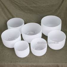 For one, each bowl is tuned to a different frequency. Chakras Set 440hz Or 432hz 7pcs Frosted Quartz Crystal Singing Bowls C D E F G A B Note And Free Mallets And O Rings Play Bowls Crystal Singing Bowl Singing Bowlsinging Crystal Bowls Aliexpress