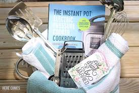 If showers feel a little too retro for your taste, embrace it! Kitchen Themed Bridal Shower Gift Idea Kelly Leigh Creates