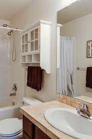 8 Clever Tricks On How To Make A Small Bathroom Look Bigger Small Bathroom Renovations Small Bathroom Styles Small Bathroom Makeover