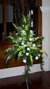 Church Flowers England Pedestal Displays At Immanuel Church Oswaldtwistle Flower Arrangements Church Flower Arrangements Large Floral Arrangements