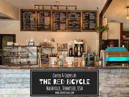 The Red Bicycle Nashville Coffee Crepes Remote Work Sort Of Legal Red Bicycles Best Coffee Shop Nashville Coffee Shops