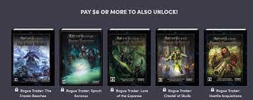 Yes fully unlock all eagle transport routes. 40k Rogue Trader Rpg Goodies On Humble Bundle For Less