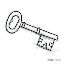 How To Draw A Key 6 Steps Wikihow Key Drawings Drawings Keys Art