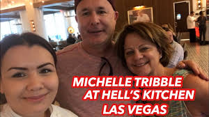 Hell's Kitchen in Las Vegas Gordon Ramsey restaurant with Season 17 winner Michelle  Tribble