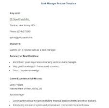 22 Sample Banking Resume Templates Pdf Doc Free Premium Templates