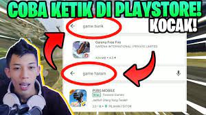 6 apakah mod ff anti banned? Coba Ketik Game Burik Dan Game Haram Di Playstore Youtube