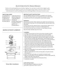 Maybe you would like to learn more about one of these? Parts Enclosed A Ceiling Mount 1 A Mounting Screw 2 B