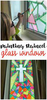 Paint Your Own Stained Glass Windows Glass Window Art Diy Stained Glass Window Window Crafts