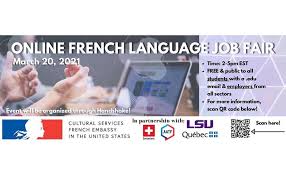 We did not find results for: Francaisdesaffaires On Twitter Afin De Favoriser La Mobilite Internationale Frenchcultureus Aatfrench Organise Demain Un Forum De L Emploi Francophone Onlinefrenchlanguagejobfair Pour Mettre En Relation Des Americains Apprenant Le Francais Avec