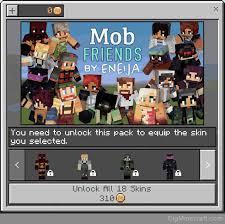 Maybe you would like to learn more about one of these? Mob Friends Skin Pack In Minecraft
