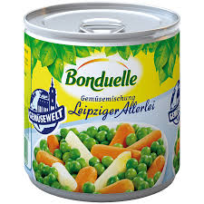 Leipziger allerlei is traditionally enjoyed in may and june, either as a main course or a side, and it is often sprinkled with freshly chopped parsley or chervil on top. Bonduelle Leipziger Allerlei 130g Bei Rewe Online Bestellen