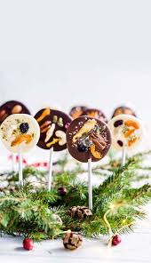 Sucettes De Mendiants Recette Sucette Chocolat Sucette Presentation De Plaque