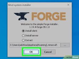 Make sure that you download the version of minecraft forge that corresponds with your current. 3 Ways To Add Mods To Minecraft Wikihow