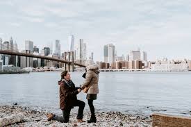 Brooklyn Sweet Proposal Nyc Wedding Photographer Beach Engagement Photos Nyc Wedding