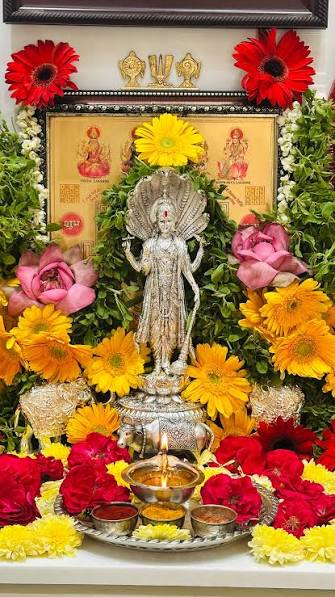 Vaikunta Ekadashi Pooja at our home😇, #OmNamoVenkatesaya #GovindaGovinda