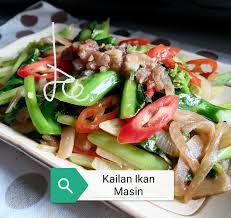 Salted fish fried rice / nasi goreng ikan masin ingredients 1 bowl of cooked rice 1 cup of kailan leaves (this can be more or less. Kailan Ikan Masin