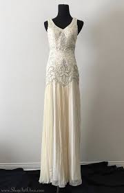 Sue Wong 1920s Beaded Drop Waist Wedding Dress Gatsby Bridal Gown New W Tags Vintage Wedding Dress 1920s 1920s Wedding Dress Drop Waist Wedding Dress