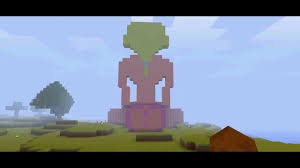 minecraft naked pixel art - YouTube