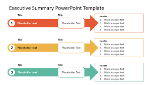A project status report template is a standardized document you use to show the progress and health of your project. Ppt Executive Summary Bullet List Slide Slidemodel