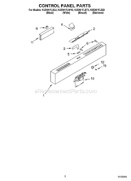 Maybe you've never considered ordering kitchenaid dishwasher parts before but imagine the following scenario: Kitchenaid Undercounter Dishwasher Kudi01flss2 Ereplacementparts Com